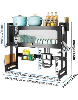Сушилник над мивка с вратичка и различни отделения